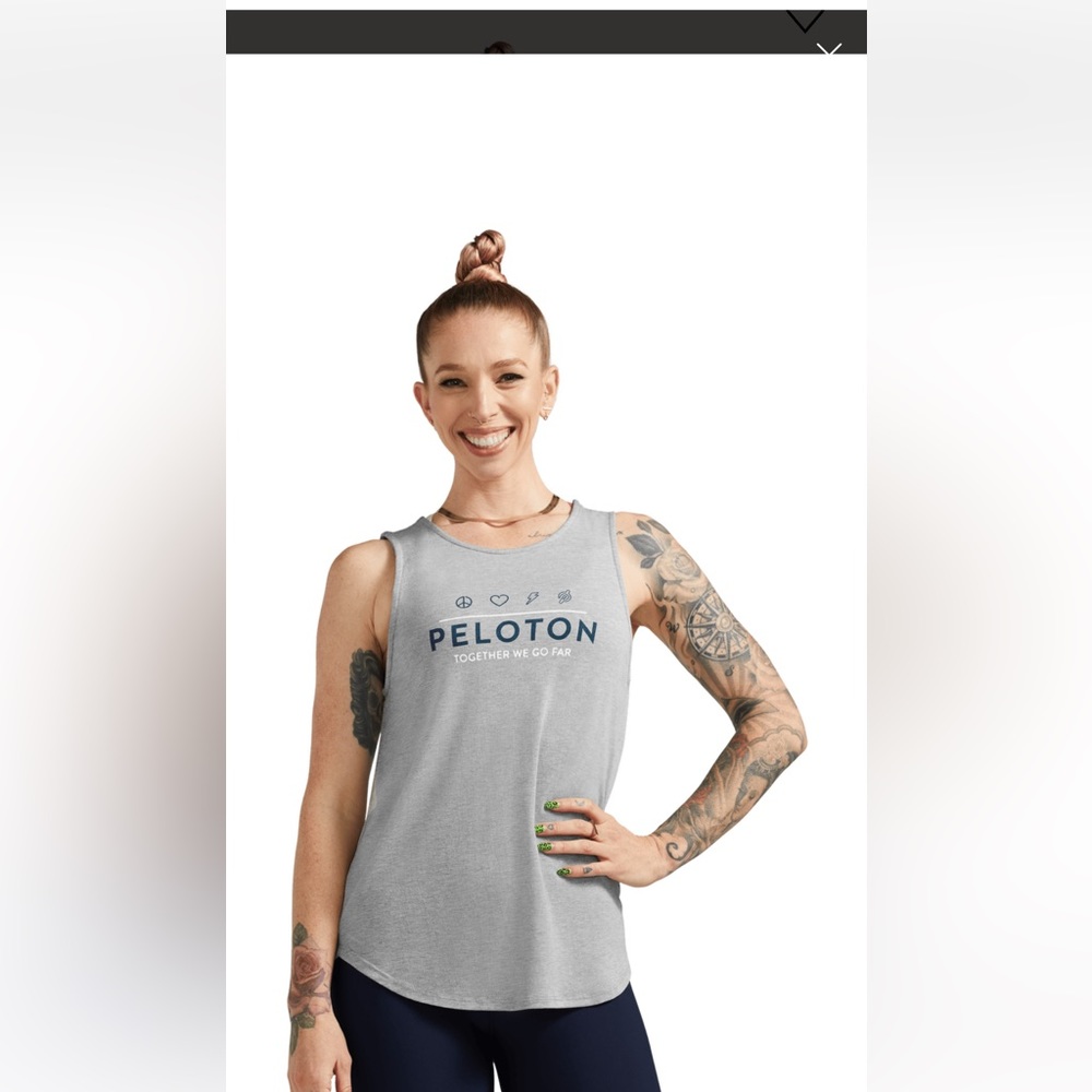Peloton T Back Tank Top